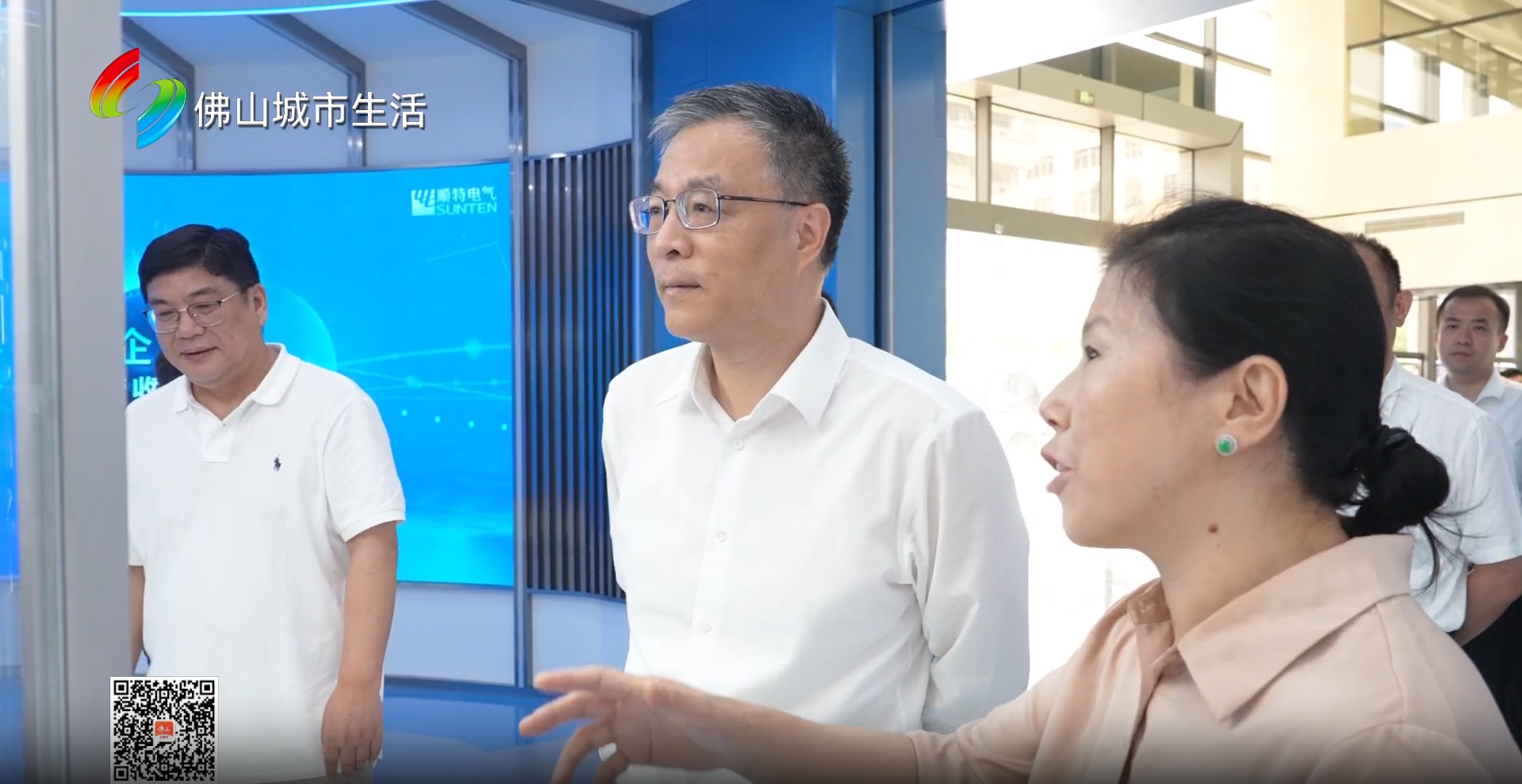 广东省副省长、佛山市委书记唐屹峰莅临顺特电气调研指导
